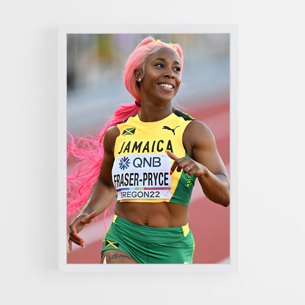 Poster Vitesse détermination – affiche Athlétisme (vue 3)